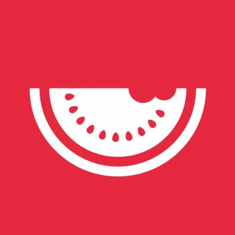 Red melon logo