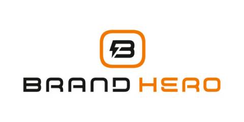 brand hero reclamebureau logo