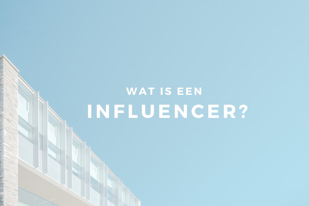 wat is een influencer