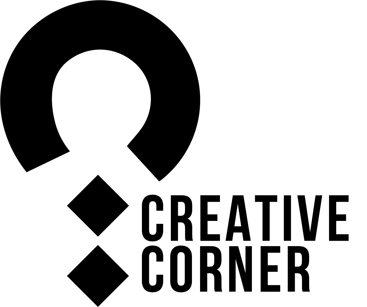 Creative corner logo