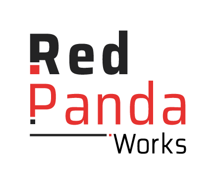 Red panda works logo