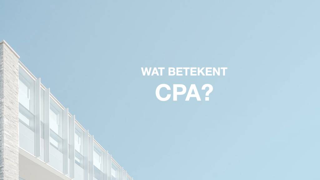 Wat betekent CPA image